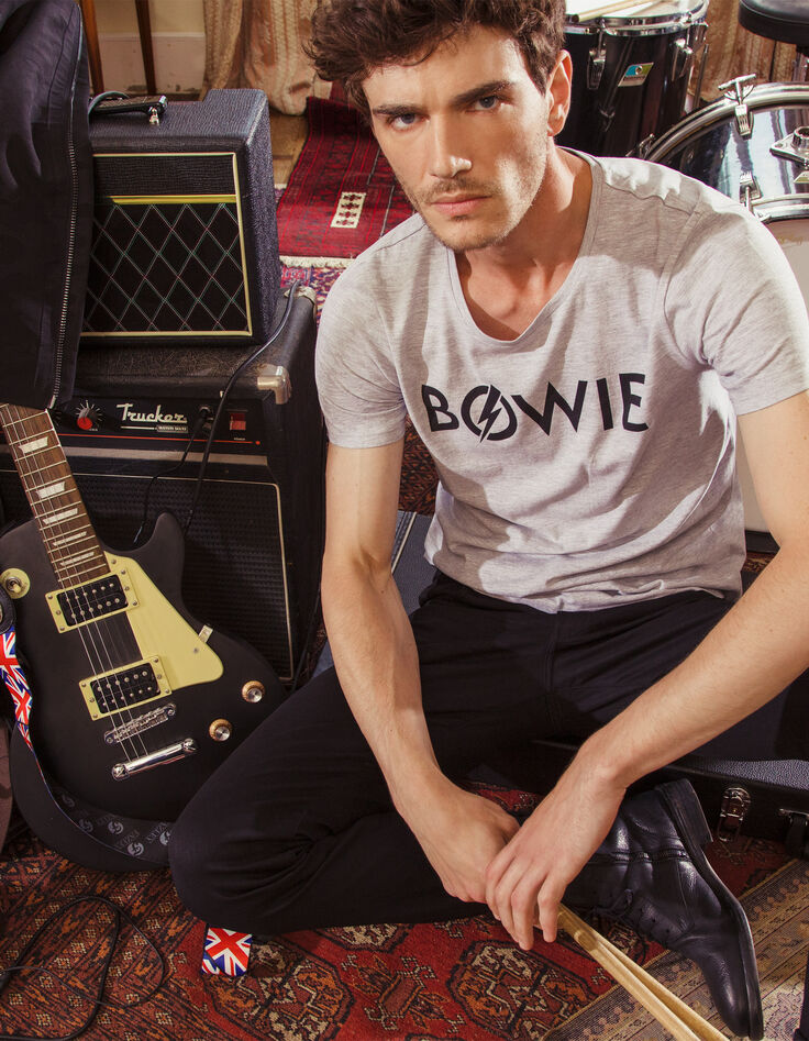 Men's grey T-shirt-1