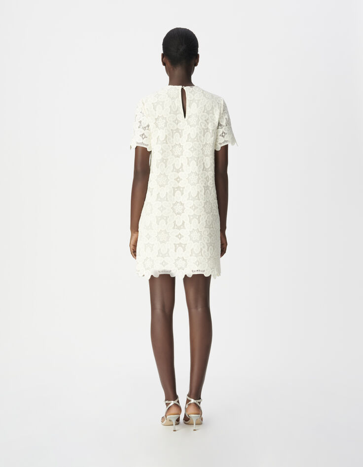 Wei&szlig;es Spitzenkleid-2