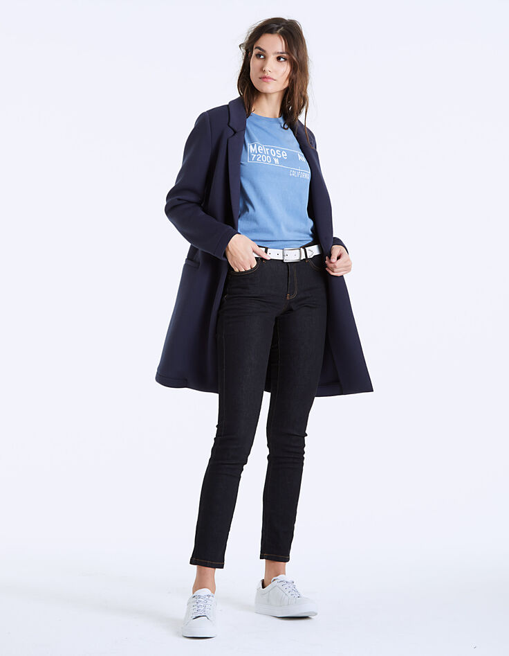 Tee-shirt en coton visuel "Melrose Avenue" femme-6 Tee-shirt en coton visuel "Melrose Avenue" femme-6