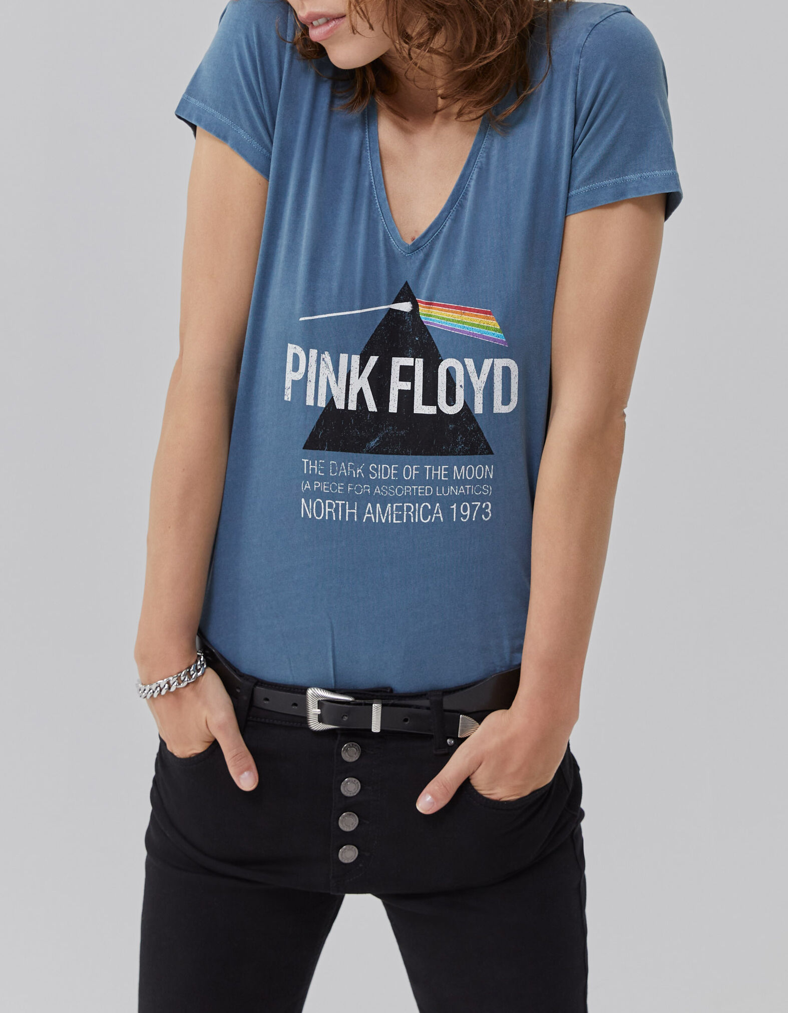 T shirt shop pink floyd femme