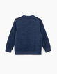 Sweat bleu brut Essentiel molleton bio-2