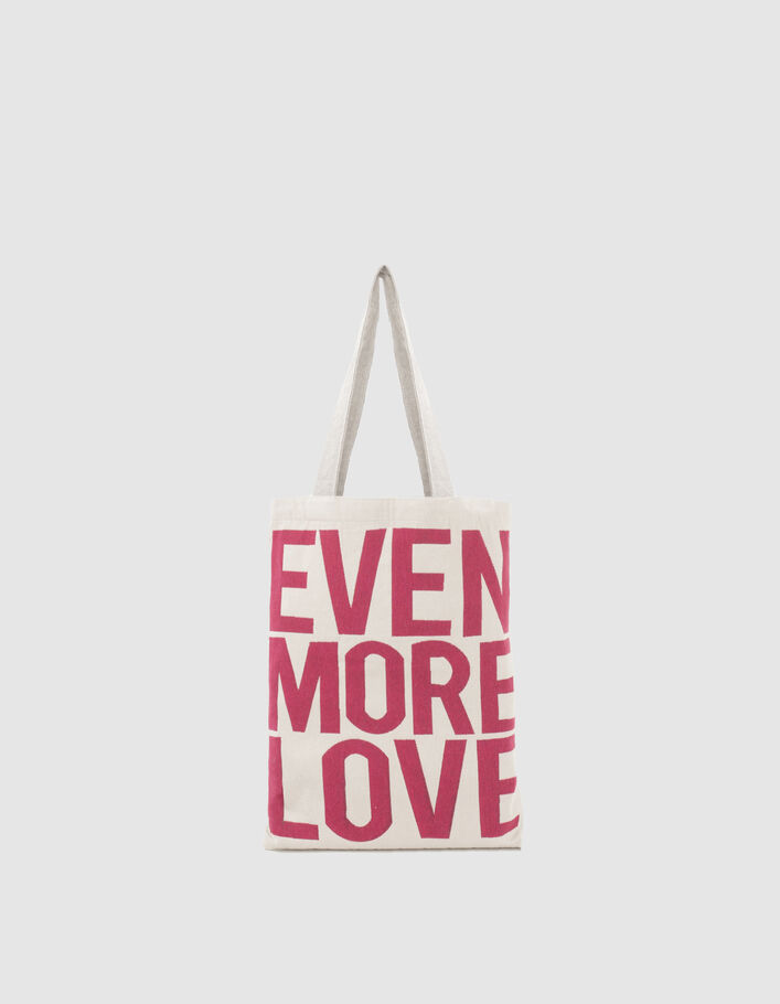 Women’s ecru tote bag made in France-1