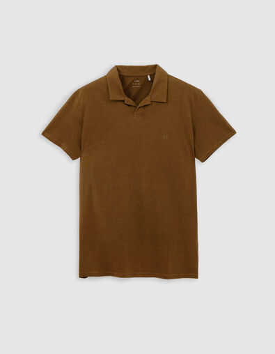 Men&rsquo;s cigar organic slub cotton T-shirt - IKKS