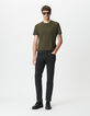 Vaqueros SLIM negros desgastados Bruce hombre-1