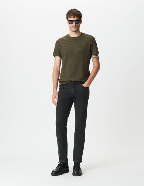 Vaqueros SLIM negros desgastados Bruce hombre - IKKS