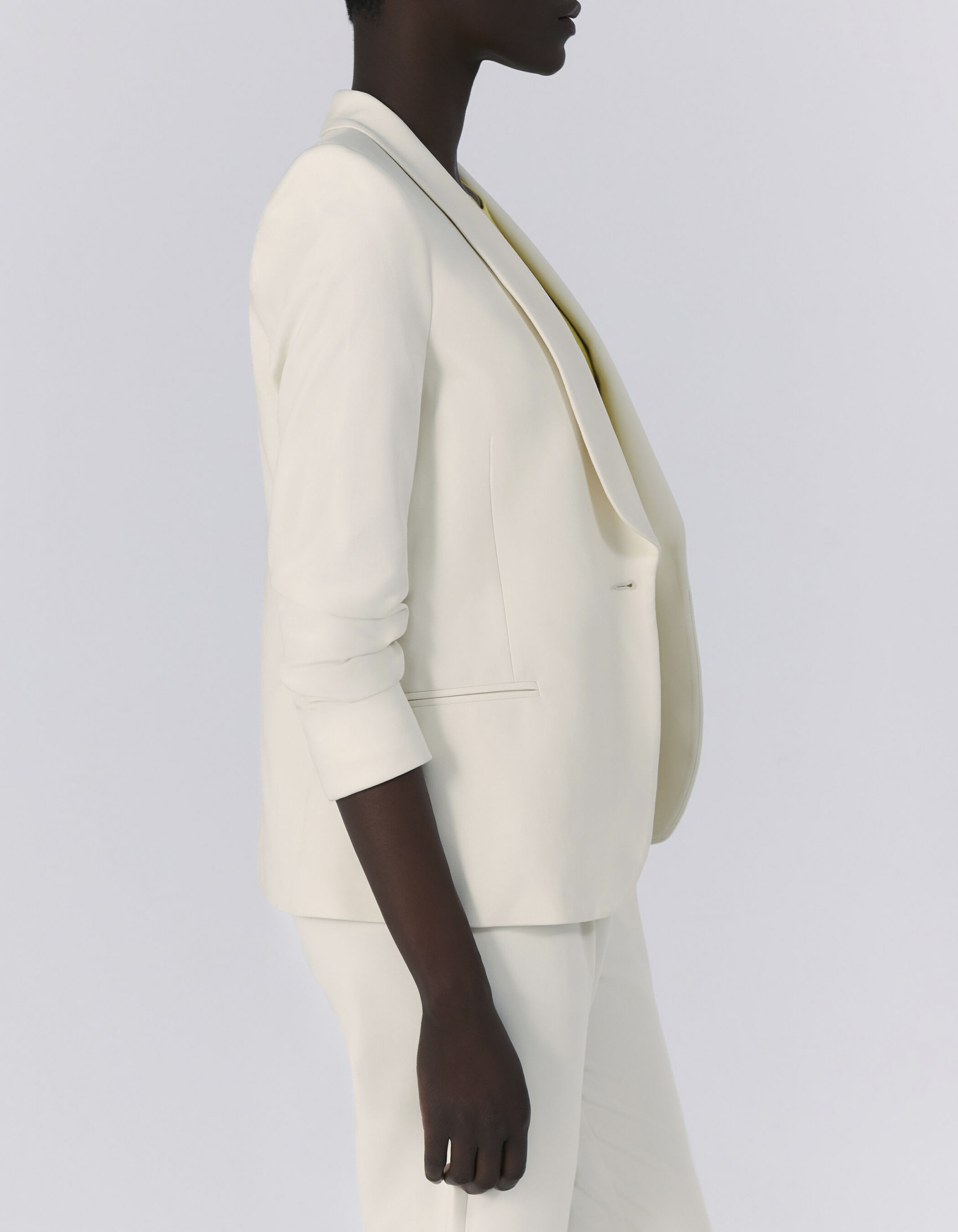 Veste col online chale femme