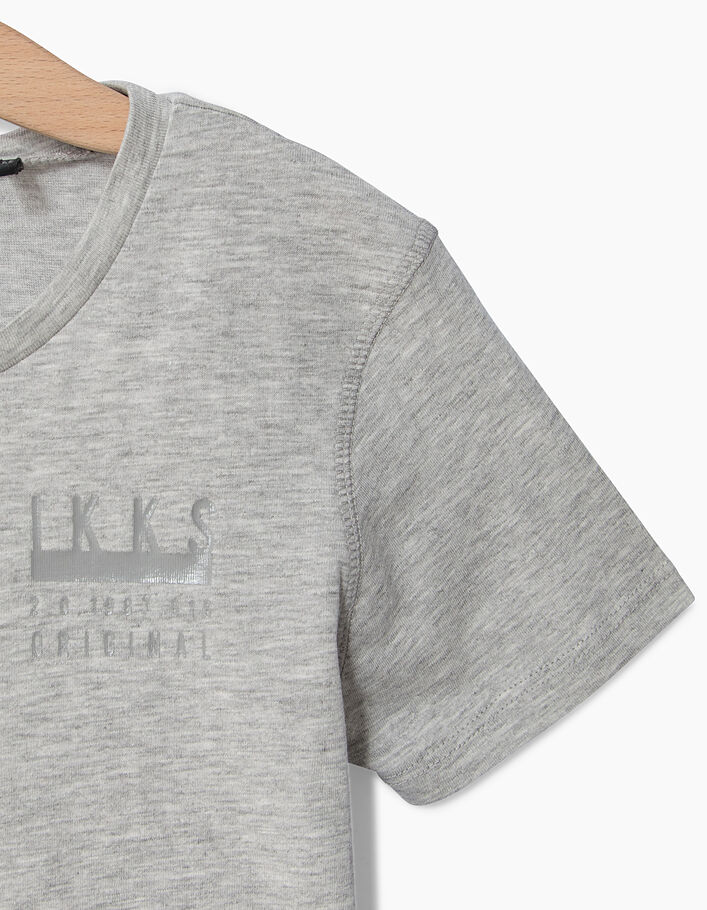 Camiseta gris Essentiels - IKKS
