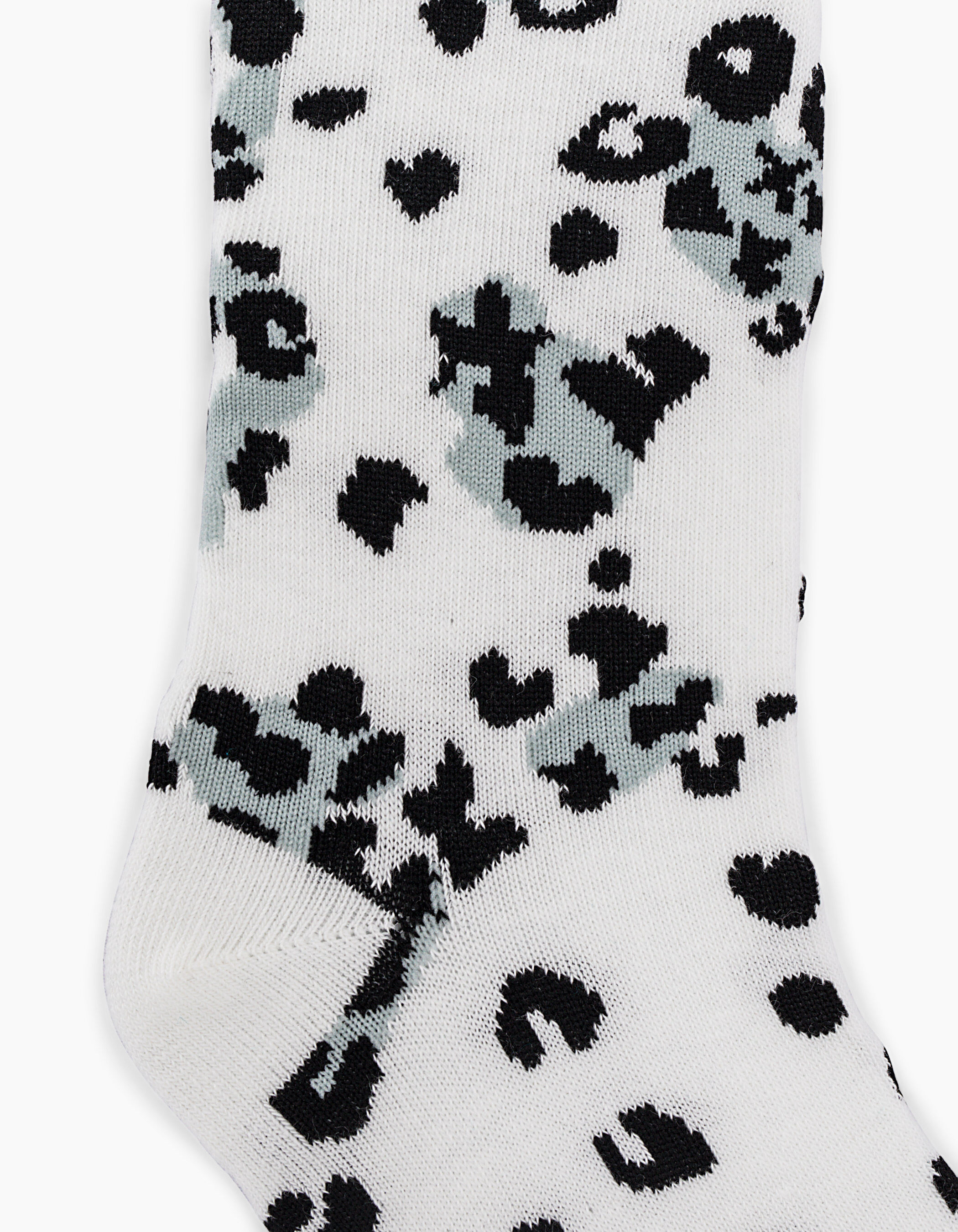 Off white hot sale leopard socks
