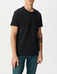 Camiseta negra planchable DRY FAST para hombre-2