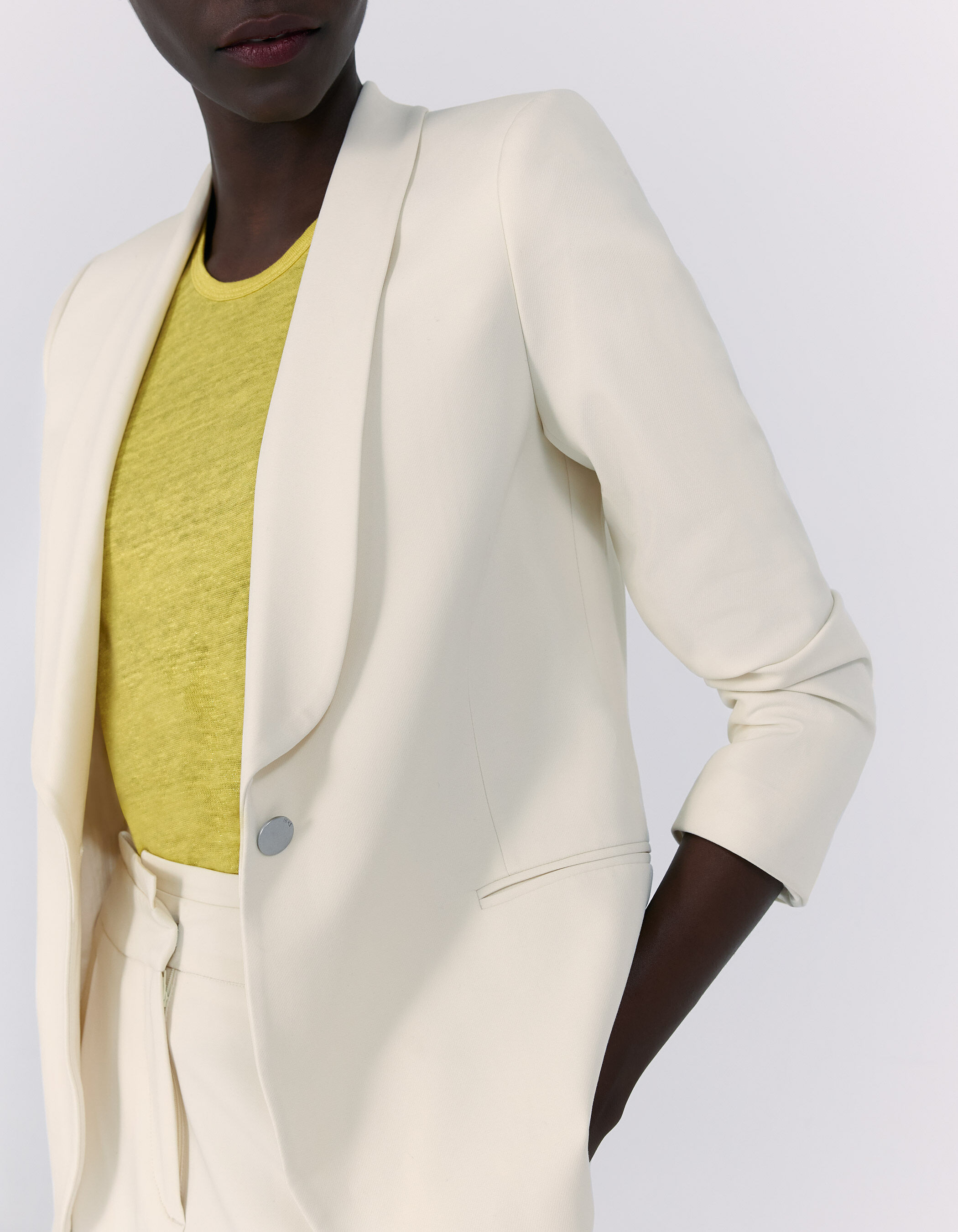 Tailleur ecru discount