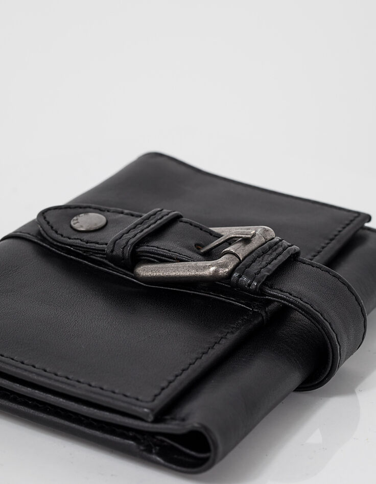 Cartera The Trader cuero hebilla metal mujer-4