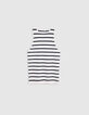 T-shirt Marinière sans manches femme-6