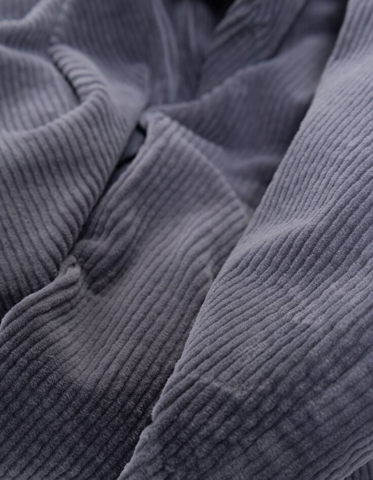 Boys’ blue corduroy loose chinos-6 Boys’ blue corduroy loose chinos-6