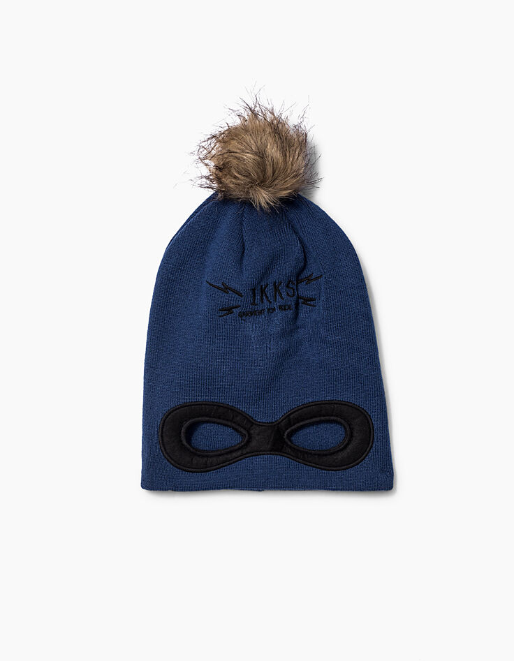 Bonnet bleu garçon-2