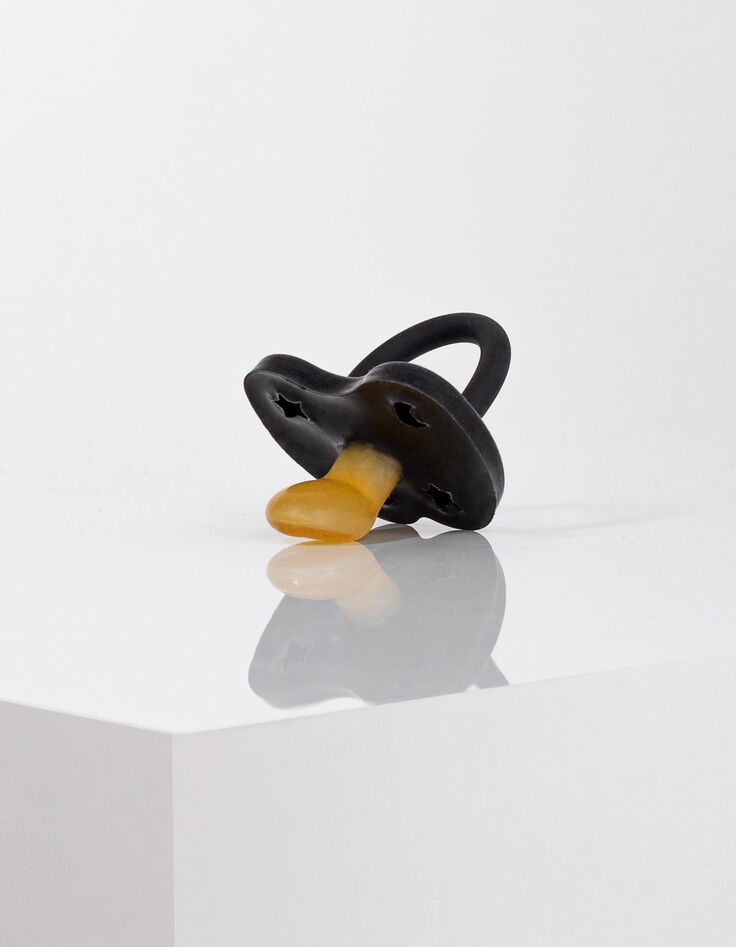 Schnuller Outer Space Black aus Naturkautschuk HEVEA-1