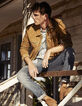 Men's blue slim jeans-1