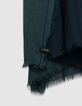 Men’s navy double-sided scarf-3