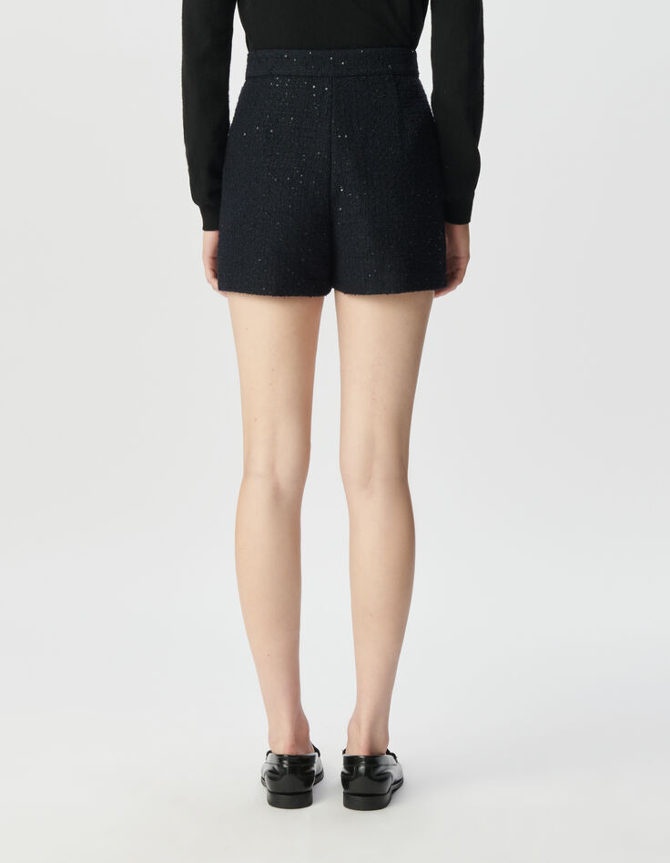 Marine short tweedeffect Dames-4