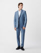 Horizontfarbenes Herrensakko TRAVEL SUIT-2