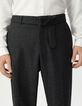 Pantalón de traje gris tweed hombre-4