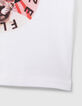 Baby boys' off-white T-shirt with leopard image-4