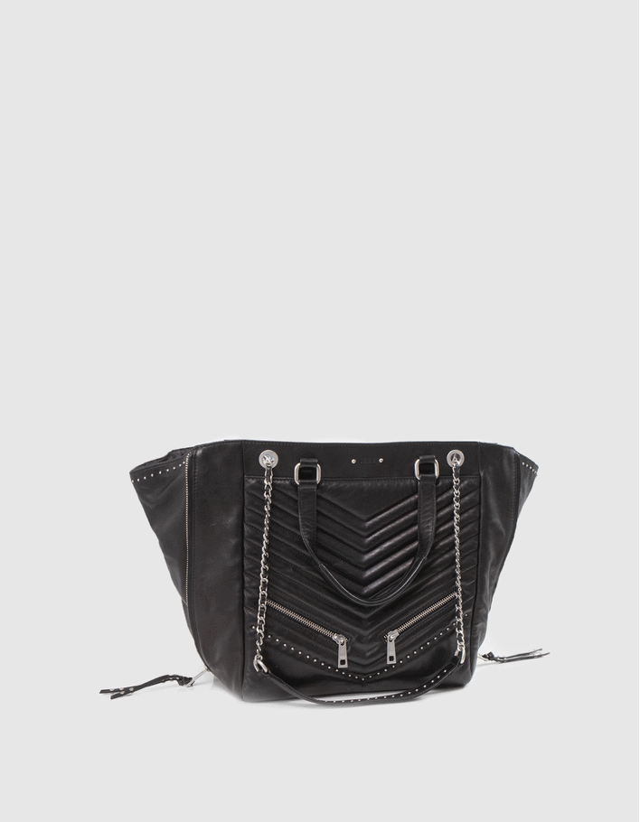 Ikks sac cuir sale