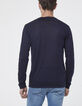Tee-shirt bleu homme-4