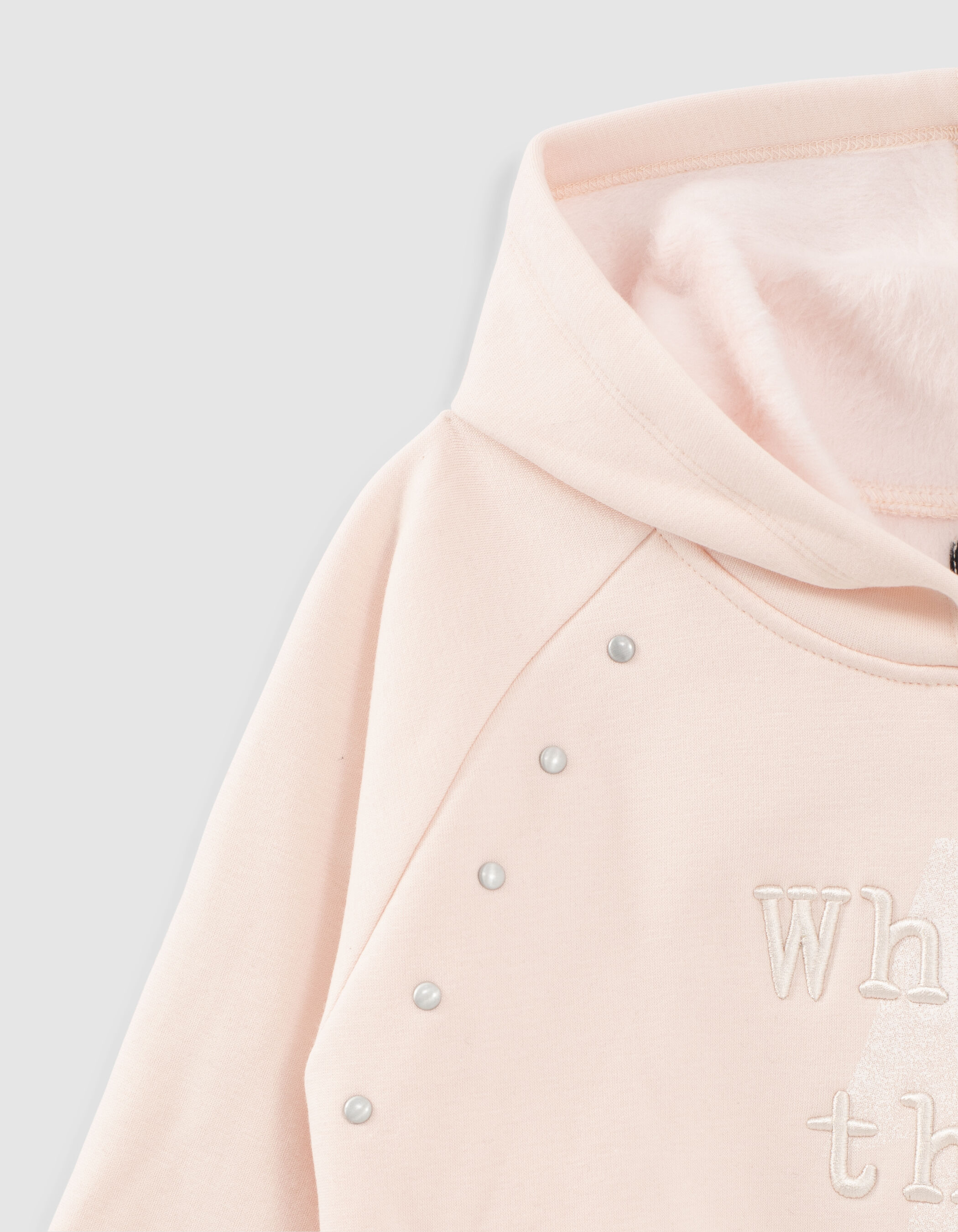 Ladies pale pink 2025 sweatshirt