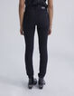 Schwarze Sculpt-up-Damenjeans im Slim-Fit mit Nieten-4
