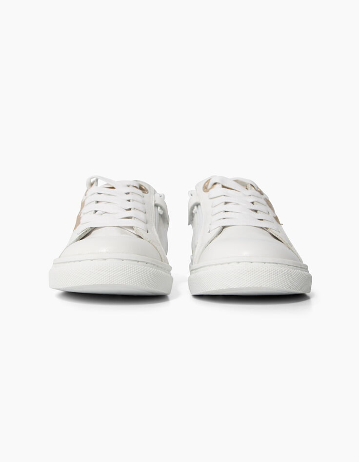 Girls' white trainers-3 Girls' white trainers-3