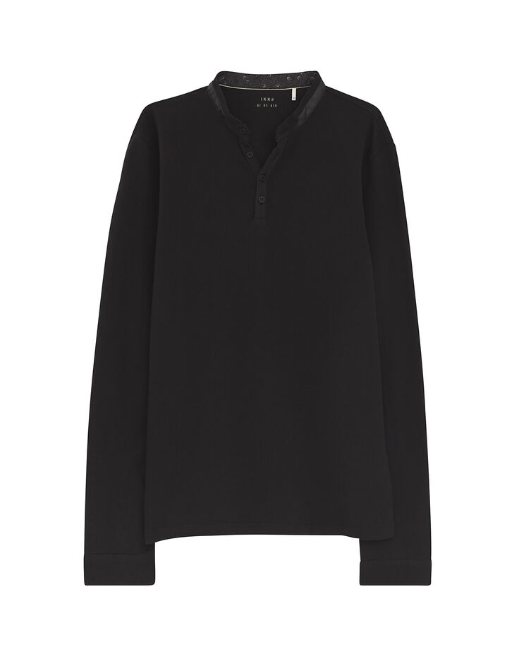 Polo negro hombre-7