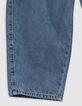 Jean BALLOON bleu Waterless poches battle fille-8