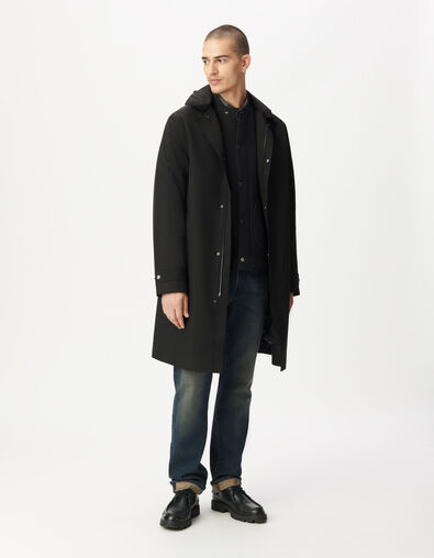 Men's black 2-in-1 parka - IKKS