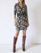Vestido punto viscosa Ecovero™ flores retro mujer-6