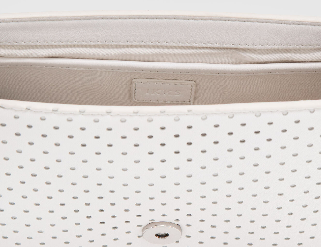 El bolso 111 de piel KINGSTON blanca - IKKS-5
