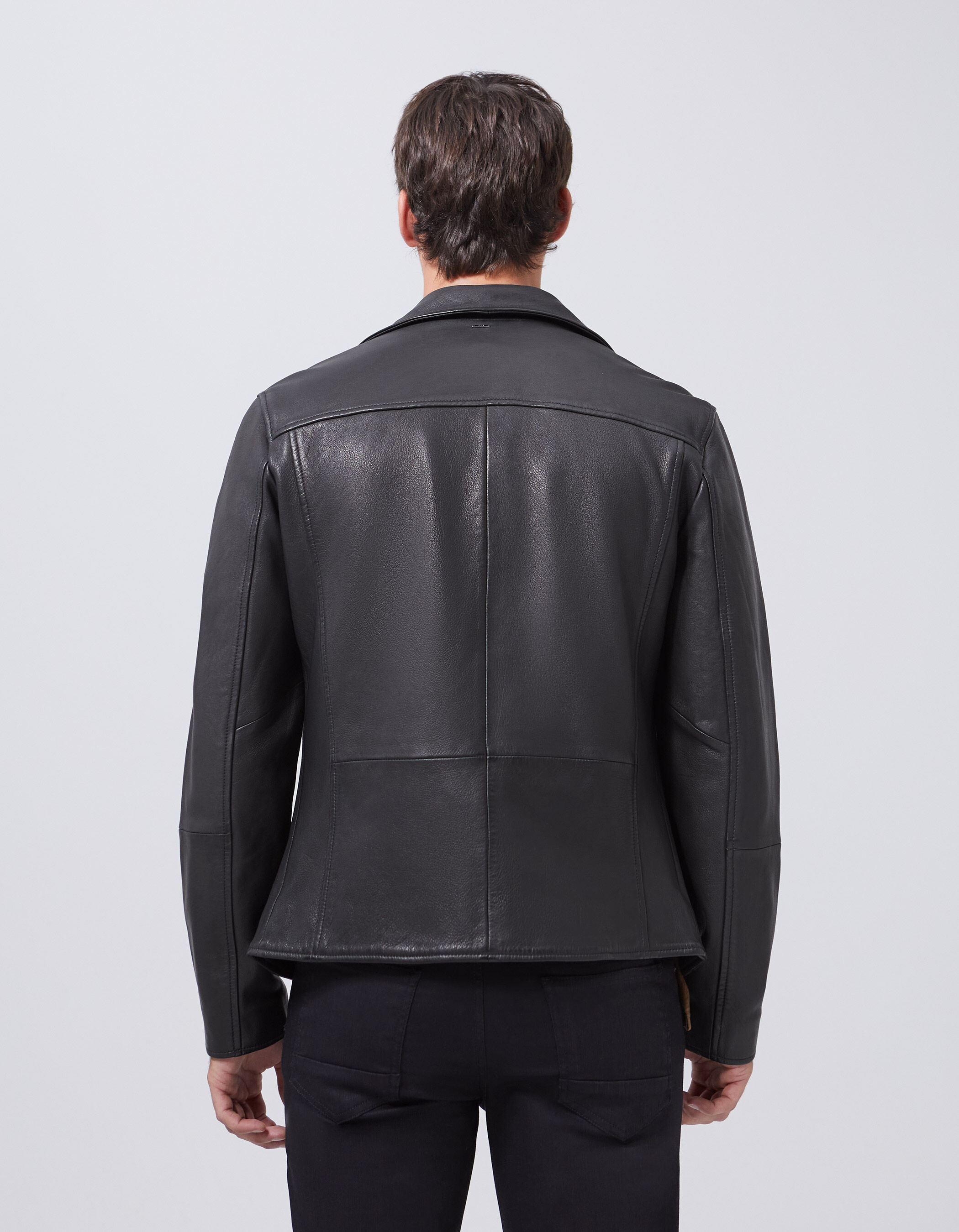 Blouson cuir esprit new arrivals