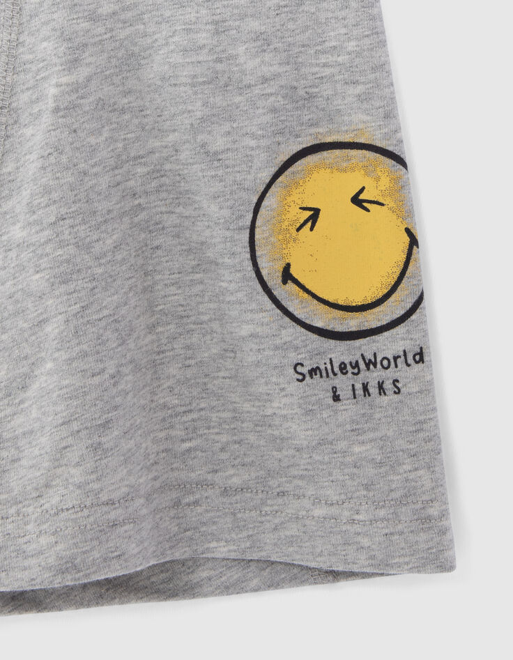 Boys’ black and grey SMILEYWORLD boxers-6 Boys’ black and grey SMILEYWORLD boxers-6