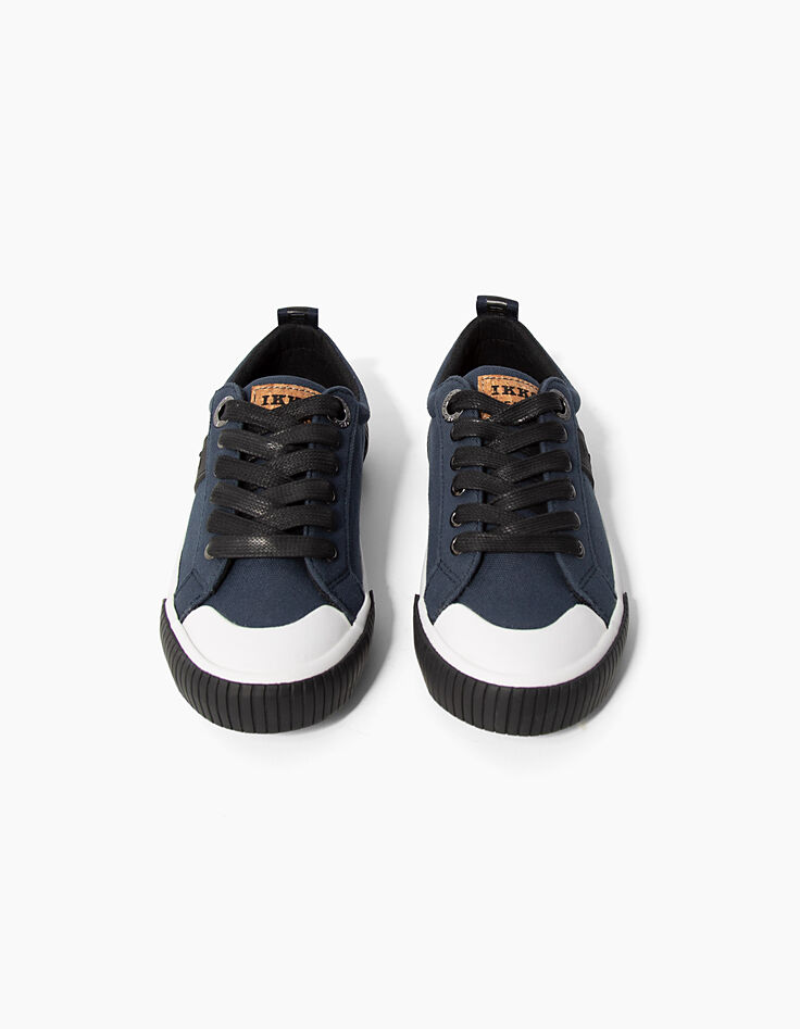 Boys’ navy trainers-2