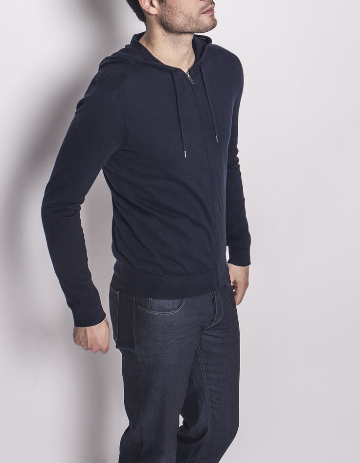 Grauer Cardigan-1