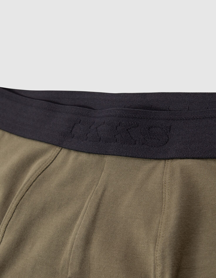 Boxers caqui y negro hombre-4