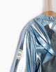 Coupe-vent silver blue déperlant à capuche fille-7