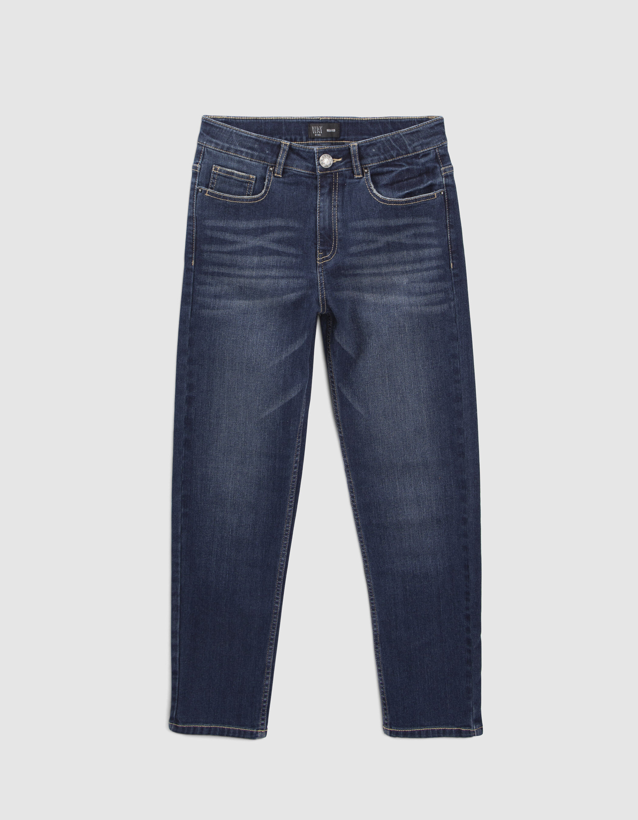 Jean RELAXED bleu gar on