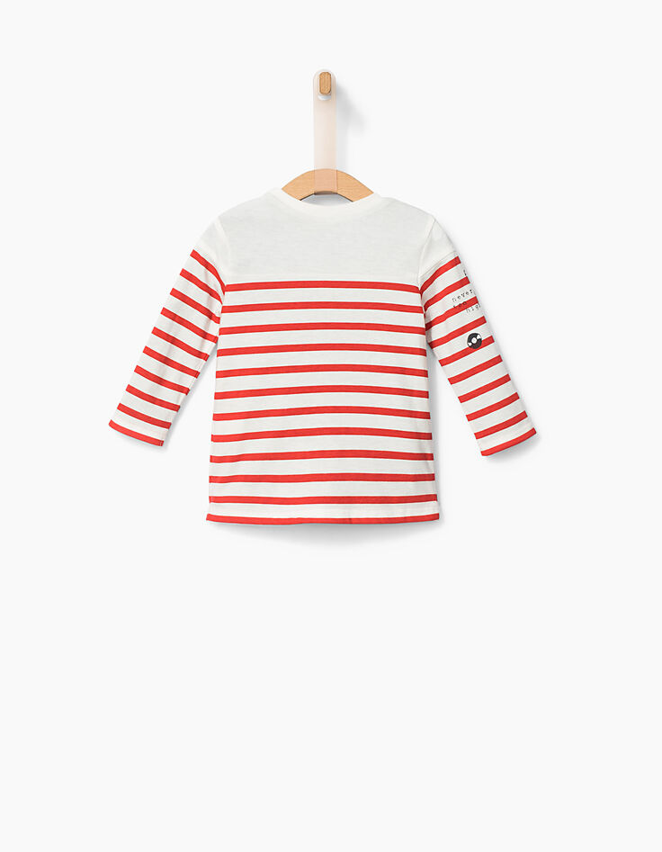 Camiseta reversible bebé niño -4