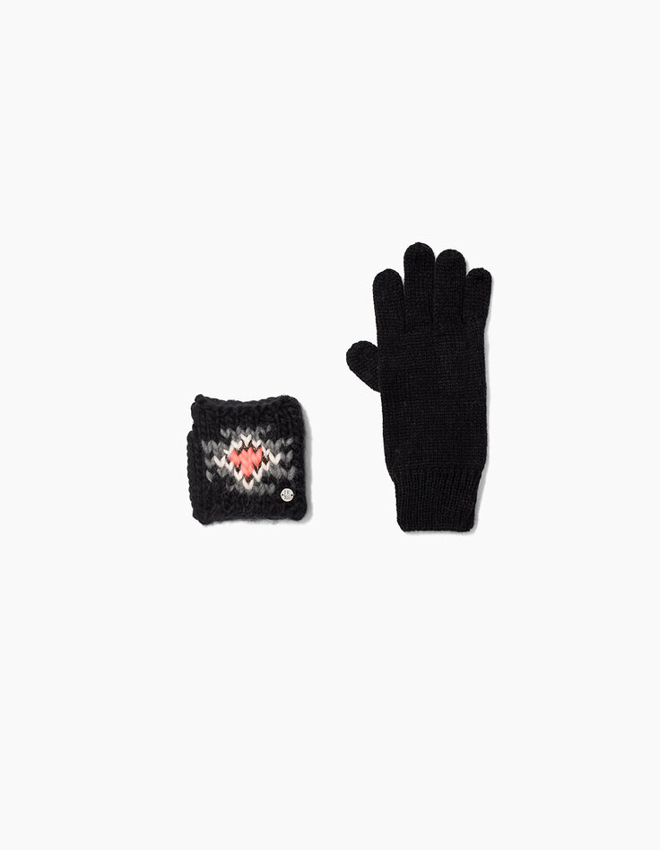 Guantes negros niña-4