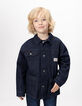 Veste en jean brut esprit worker garçon-2