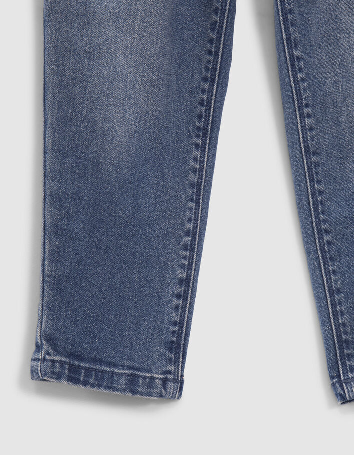 Girls’ blue Waterless BALLOON jeans - IKKS