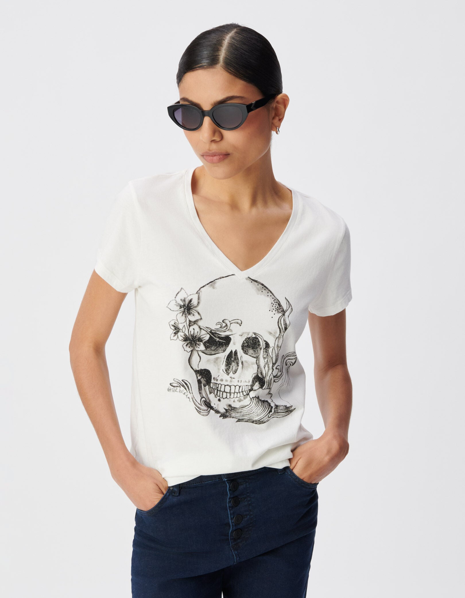 トップス babylclub twinkle skull t White トップス babylclub twinkle skull t White トップス babylclub