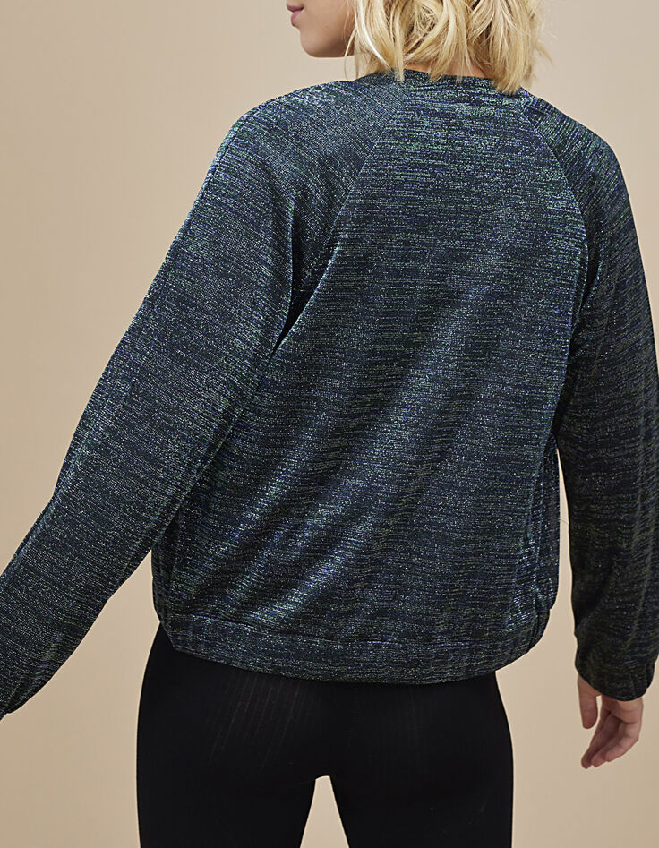 Zwart glanzend baseballjack I.Code -3