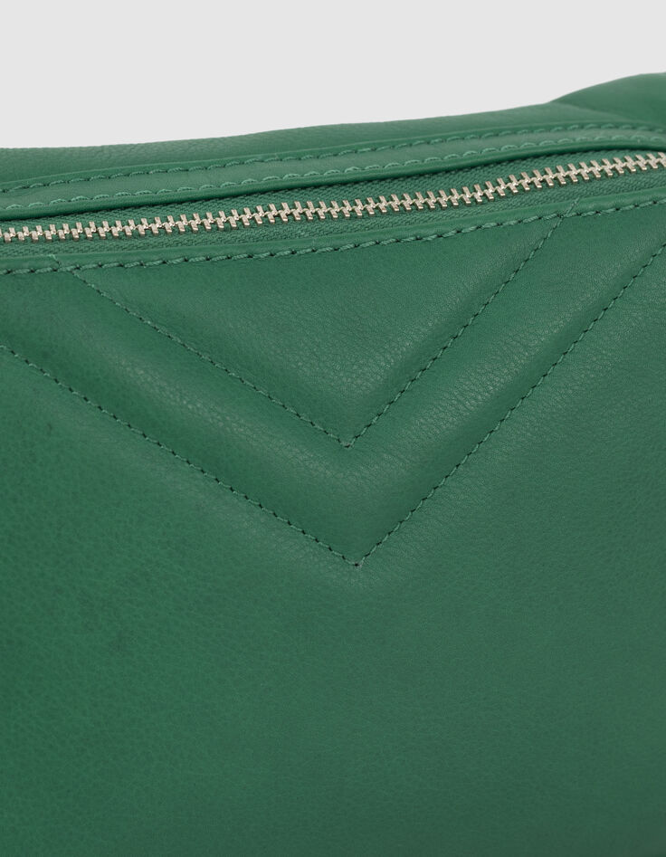 Women’s green leather 1440 Steward shoulder bag-5