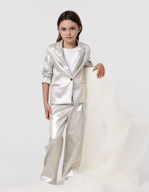 Veste de costume cérémonie dorée fille - IKKS